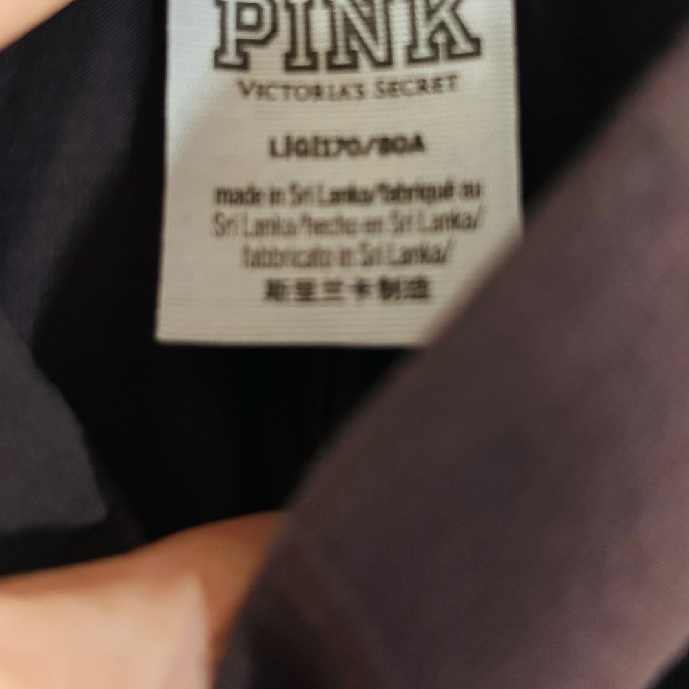 PINK Victoria's Secret Purple and Pink Ombré Leggings - Picture 2 of 5